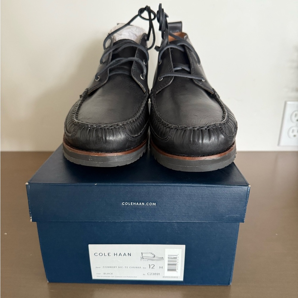 Cole Haan Dark Leather Moccasins